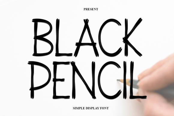 Black Pencil: A Modern Display Font with Timeless Elegance