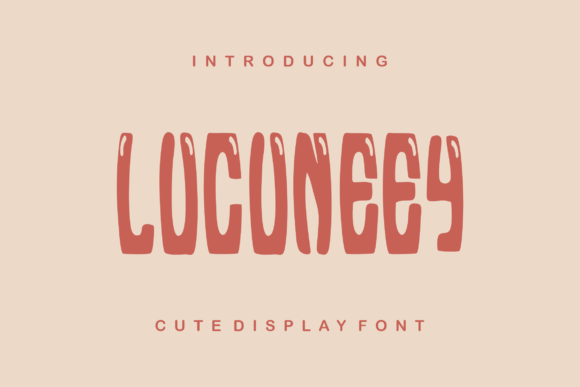 Lucuneey: A Whimsical Font for Modern Design