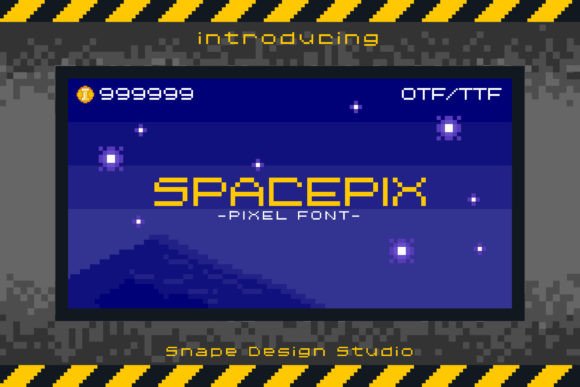 Spacepix: The Retro Pixel Font That Elevates Creative Projects